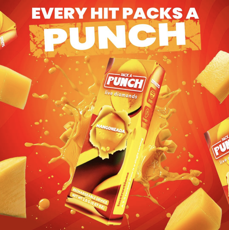 Pack a punch disposable