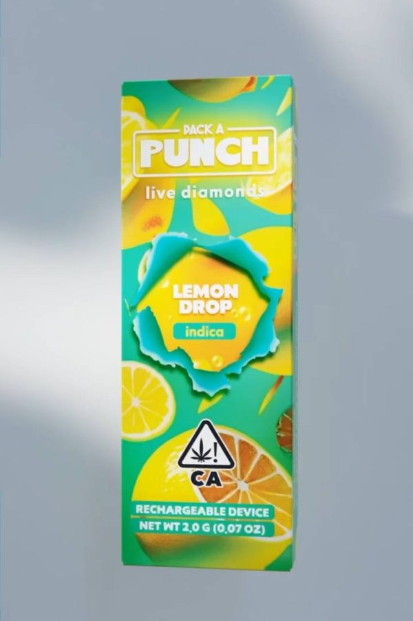 Pack a Punch Lemon Drop Disposable