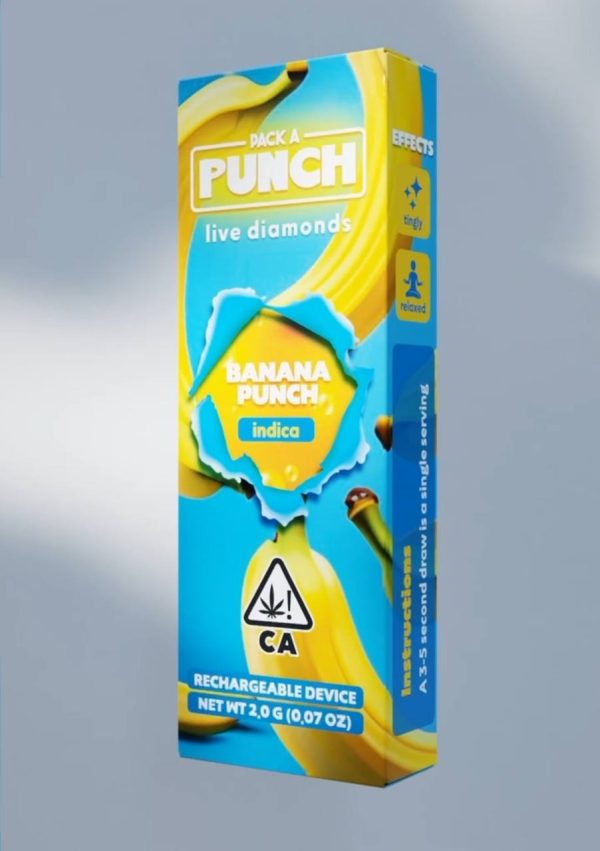 Pack a Punch Banana Punch Disposable