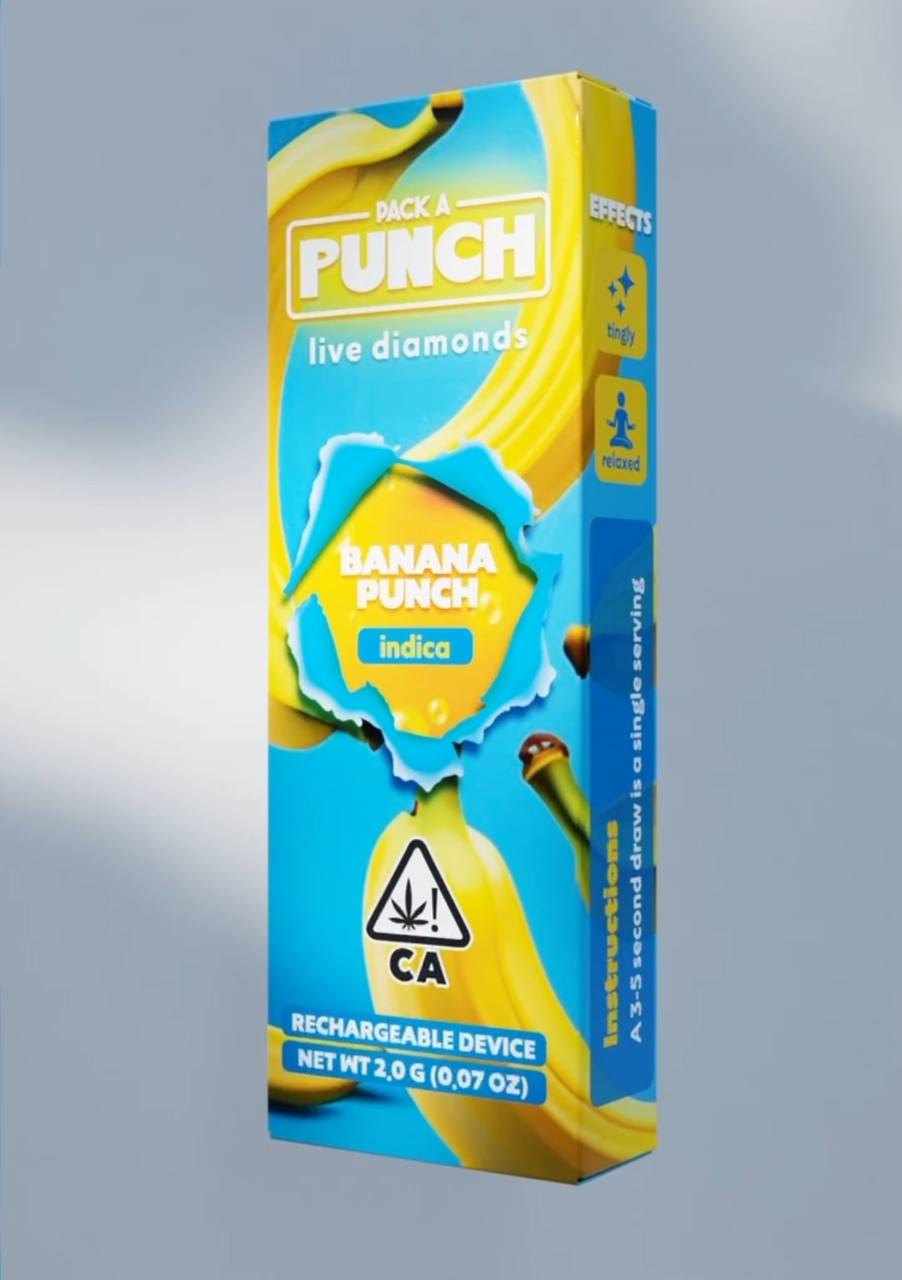 Pack a Punch Banana Punch Disposable