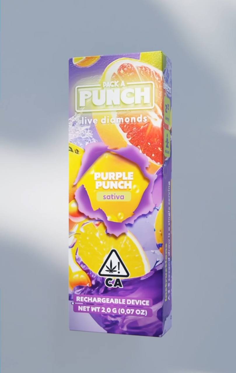 Pack a Punch Purple Punch Disposable