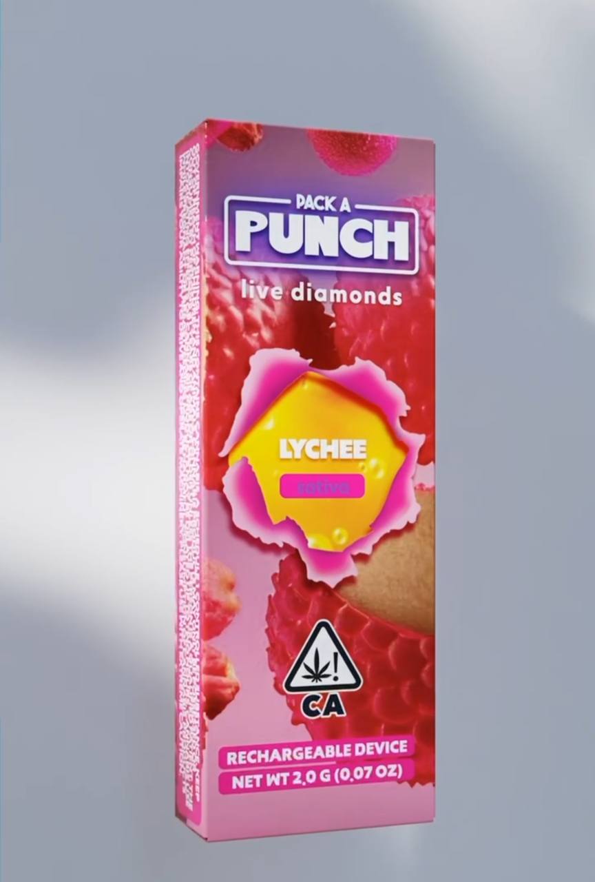 Pack a Punch Lychee Disposable