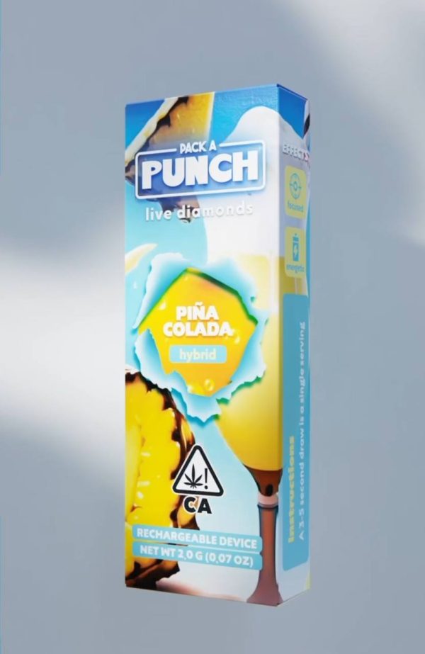 Pack a punch Pina Colada Disposable